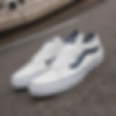 Magnificent A Comprehensive Examination of the Vans SK8 Low Classic in White and Navy Magnificent A Comprehensive Examination of the Vans SK8 Low Classic in White and Navy