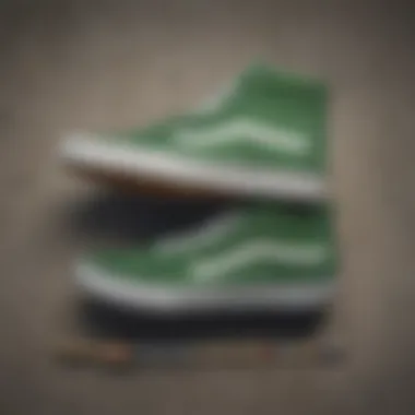 Magnificent Exploring the Vans Sk8 Hi Green Suede: Style Meets Functionality in Skate Culture