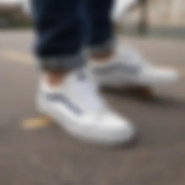 A Comprehensive Examination of the Vans SK8 Low Classic in White and Navy Summary A Comprehensive Examination of the Vans SK8 Low Classic in White and Navy Summary