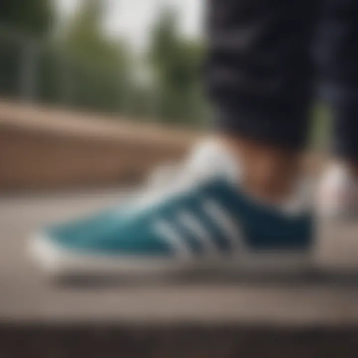 Comparison of Adidas Gazelle ADV with other popular skate shoe models