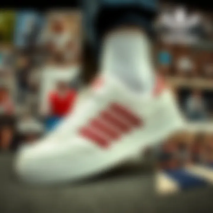 Cultural Impact of Adidas LA Trainers Collage of Adidas LA Trainers in various cultural settings