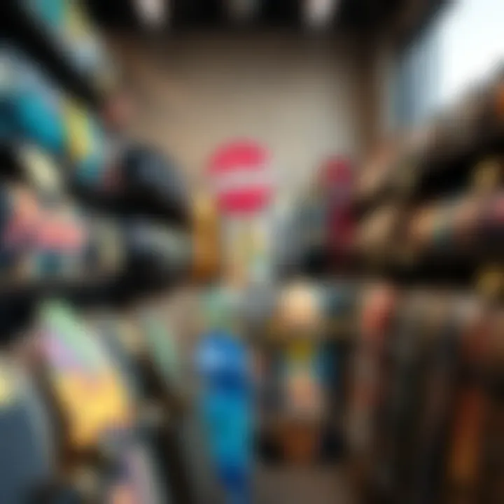 Local skate shop filled with affordable skateboard selections