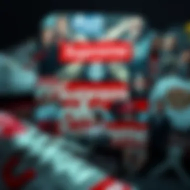 Supreme's Collaborative Influence A collage of Supreme's influential collaborations with artists and brands.