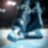 Detailed view of Bauer 3X Pro skate design