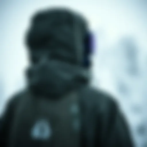 Stylish Aesthetic of the Burton DryRide Jacket Stylish design of the Burton DryRide jacket showcasing its modern aesthetic.