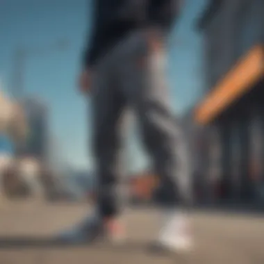 Champion Sweatpants and Urban Streetwear Stylish comparison of Champion sweatpants with urban streetwear