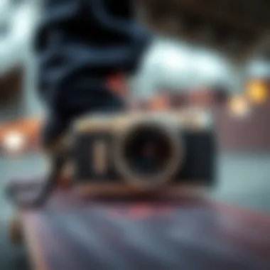 Portability Matters: Choose the Right Compact Camera Compact camera ideal for portability during skateboarding
