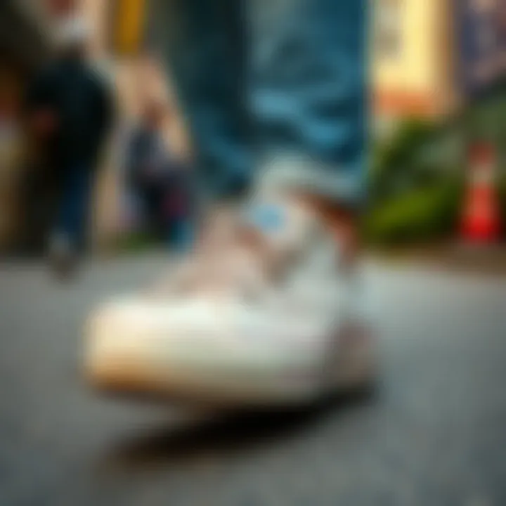 Street Fashion with Chuck Taylor All Star Move Low Street-style fashion featuring Chuck Taylor All Star Move Low