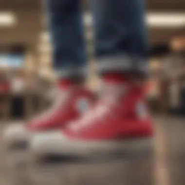 Retail Channels for Chuck Taylor Shoes Comparison of retail channels for Chuck Taylor shoes
