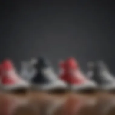 A visual representation of Chuck Taylor styles across different eras