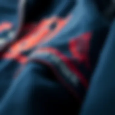 Quality in Every Stitch A detailed view of clothing fabric and design elements