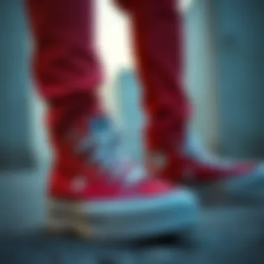 Fashionable outfit with Converse Run Star Hike Stylish outfit pairing with Converse Run Star Hike shoes