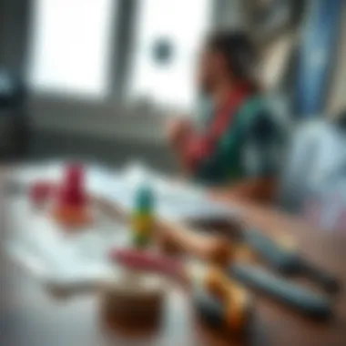 Materials and Tools for DIY Skateboard Mount Essential tools and materials arranged for creating a skateboard wall mount.