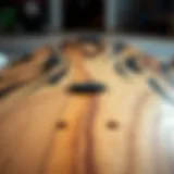 Exploring Skateboard Deck Materials Close-up of various skateboard deck materials