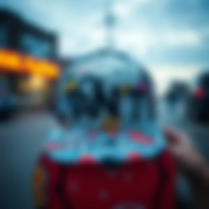 Illustration capturing the cultural significance of the sketchy tank hat in skate communities