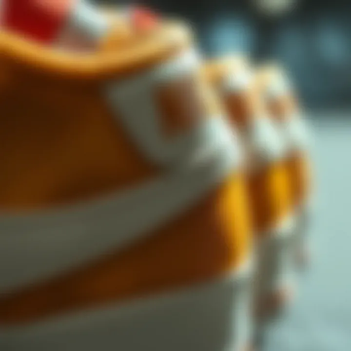 Material Detailing of Nike Blazers Low Detailing on the materials used in Nike Blazers Low