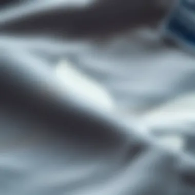 Detail of the fabric texture showcasing comfort