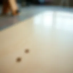 Detailed view of a CCS blank deck showcasing its smooth surface