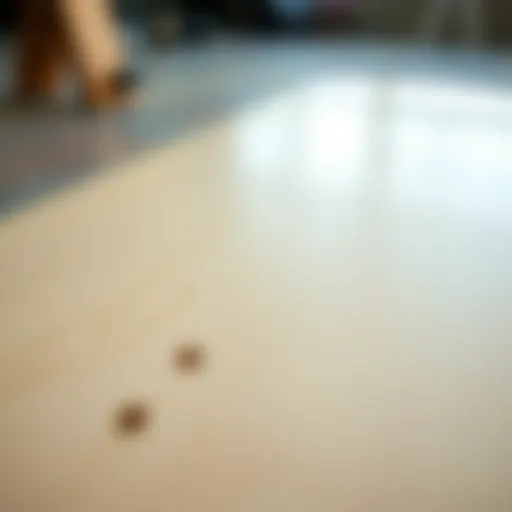 Detailed view of a CCS blank deck showcasing its smooth surface