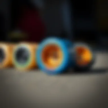 Comparison of Longboard Wheel Options Comparison of various longboard wheels, highlighting the 70mm 78A option