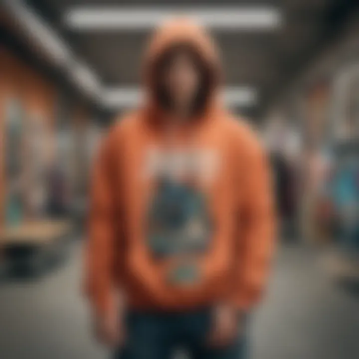 Variety of hoodie styles for teenagers