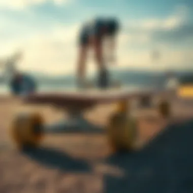 Essential Maintenance for Cruiser Longboard Decks Illustration depicting maintenance tips for cruiser longboard decks