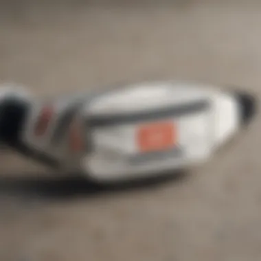 Detailing the Off-White Fanny Pack A close-up of the Off-White fanny pack featuring its iconic design elements.