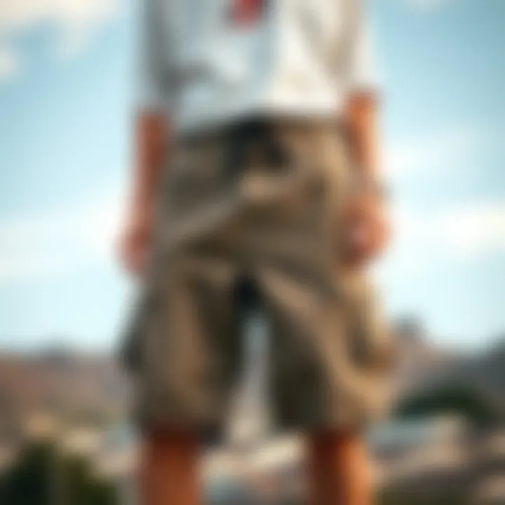 Styling Options for Dickies Utility Shorts Different styling options for Dickies utility shorts