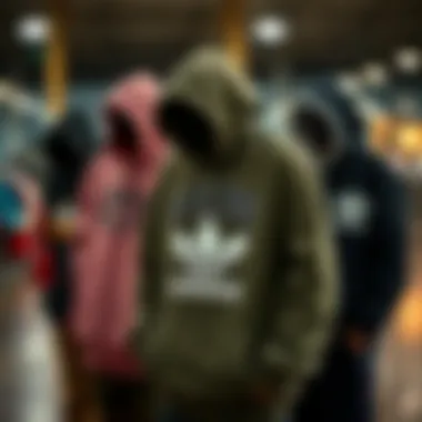 Brand Comparison of Hoodies A side-by-side comparison of different hoodie brands.