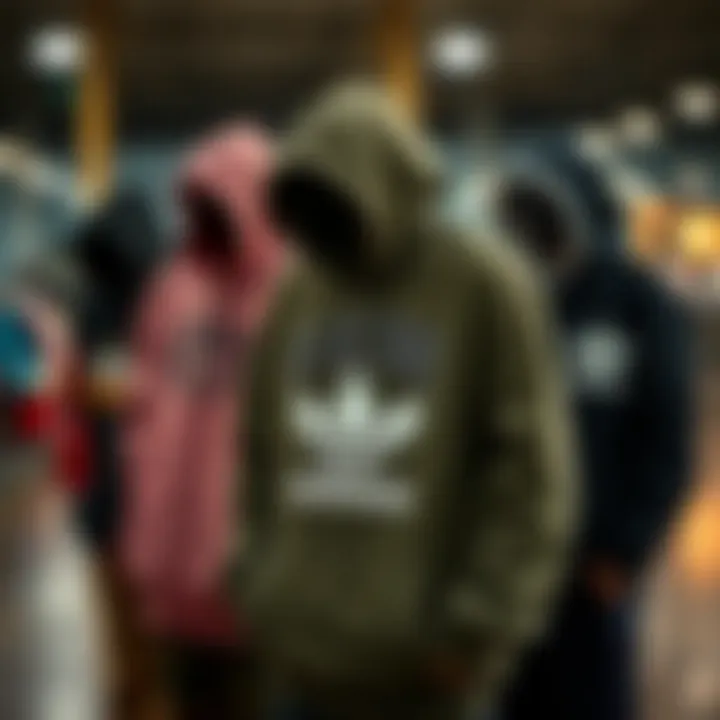 Brand Comparison of Hoodies A side-by-side comparison of different hoodie brands.