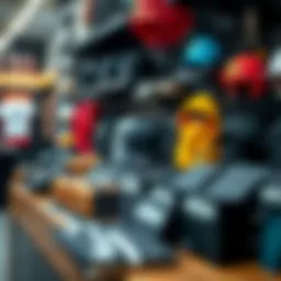 Showcasing a range of Ethika products on display