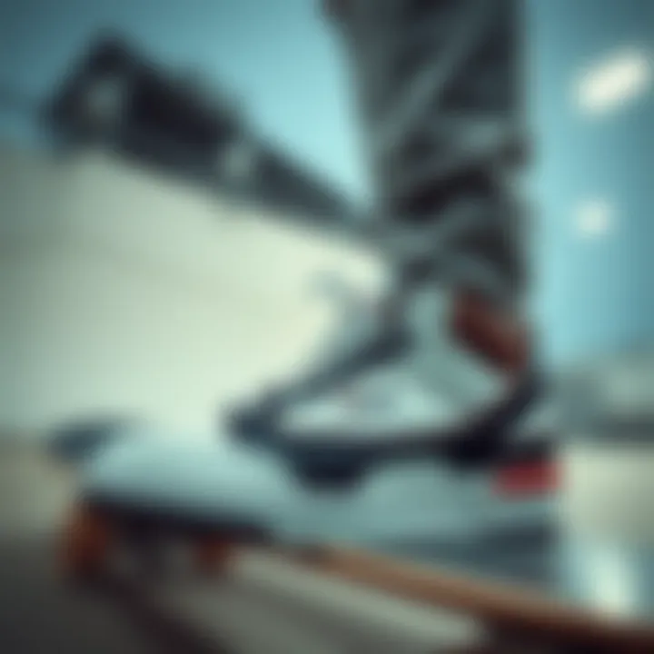 Fila Shoes in Skateboarding Culture Fila shoes in a skateboarding environment