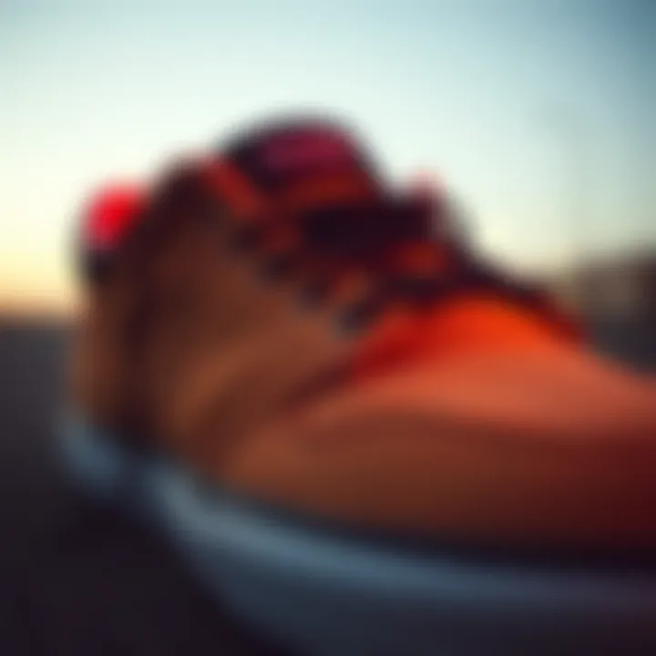 Close-up of Globe Shoes showcasing innovative design and technology