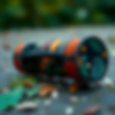 Nature's Influence on Grip Tape Design Grip tape showcasing nature-inspired elements