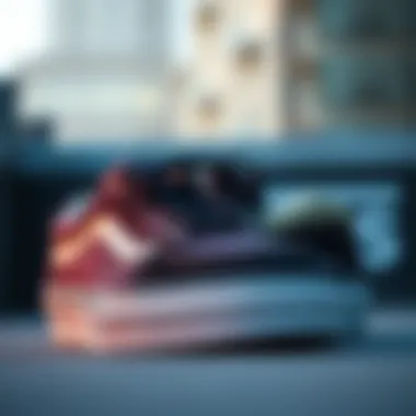 Design Elements of the Vans Yacht Club Old Skool Detailed view of Vans Yacht Club Old Skool design elements