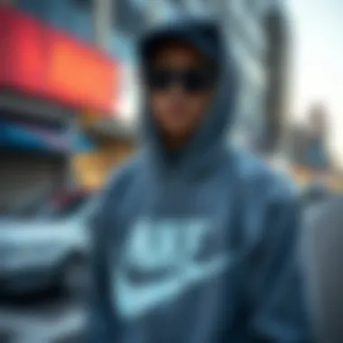 Urban Fashion with Nike Apparel Stylish urban outfit featuring Nike apparel