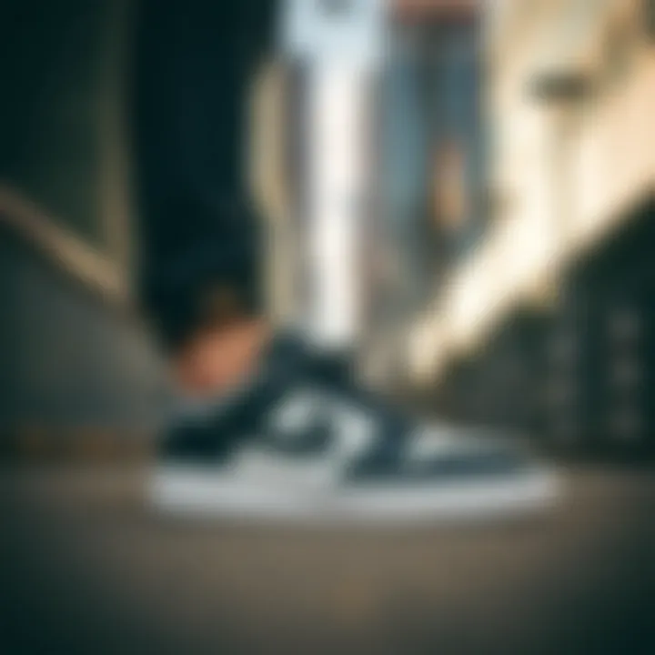 Nike Court Legacy as a Fashion Statement Stylish urban setting featuring Nike Court Legacy sneakers.