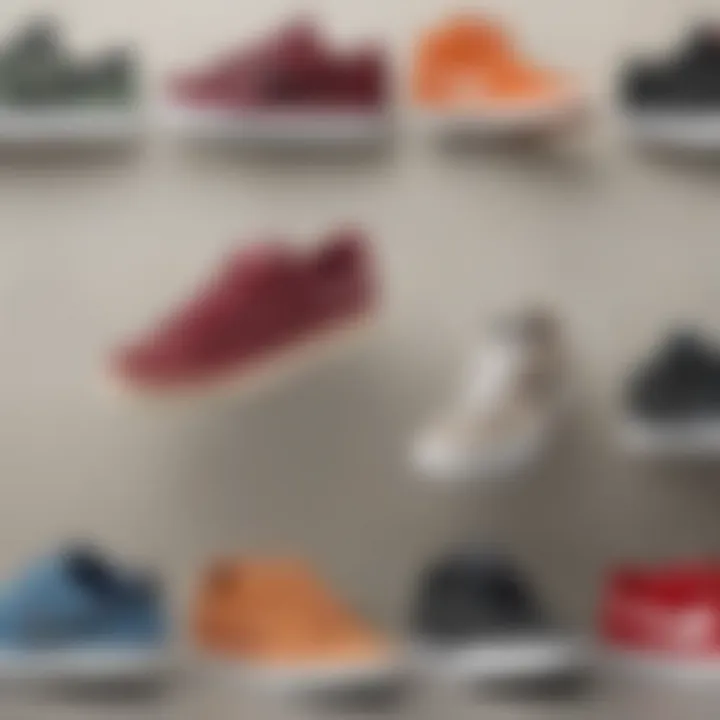 Side-by-side comparison of Nike SB Heritage Vulc Shoes and other popular skate shoes