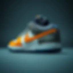 An iconic Nike SB sneaker showcasing its unique design and colorway