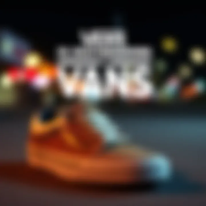 History of Vans in Skateboarding An infographic illustrating the journey of Vans in skateboarding from its inception to the present