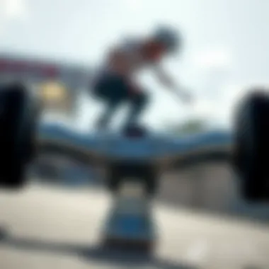 Close-up of SkaterTrainer Features Close-up of SkaterTrainer features