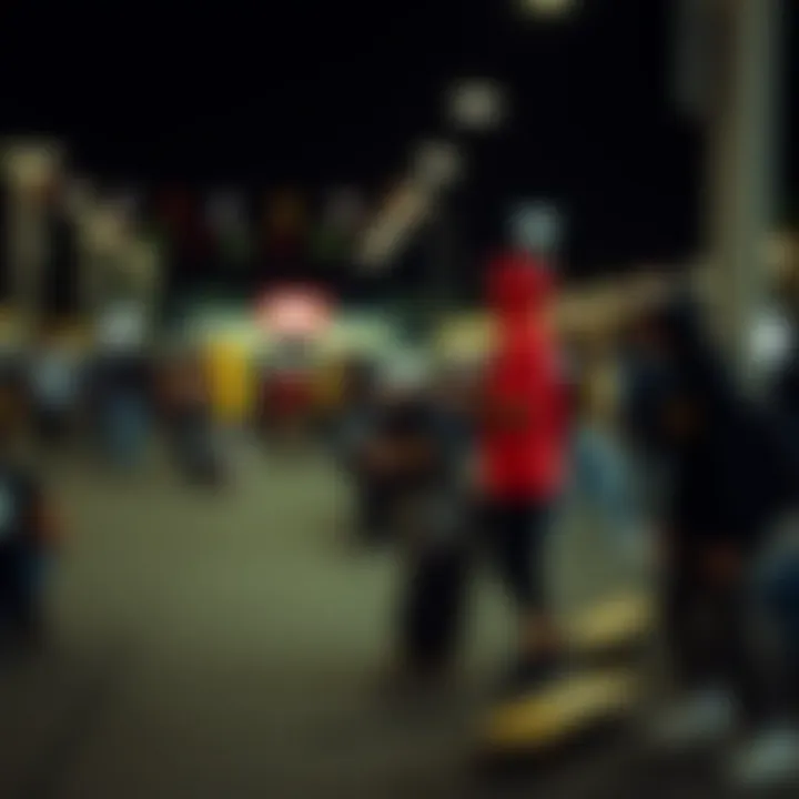 A skateboarding event highlighting 686's community engagement