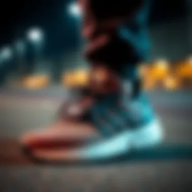 Performance Features of adidas Minnie Sneakers Side profile of adidas Minnie sneakers highlighting performance features