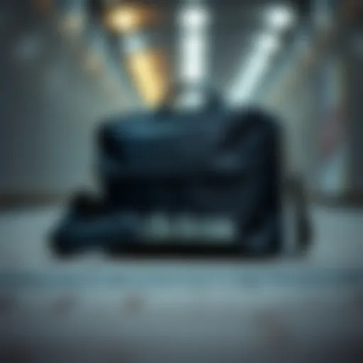 Adidas satchel bag showcasing its sleek design