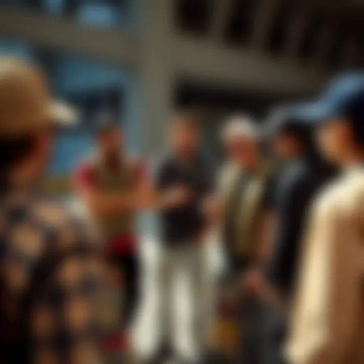 Discussion on Style and Functionality of adidas Utility Vest Group of skateboarders discussing style and functionality of the adidas Utility Vest.