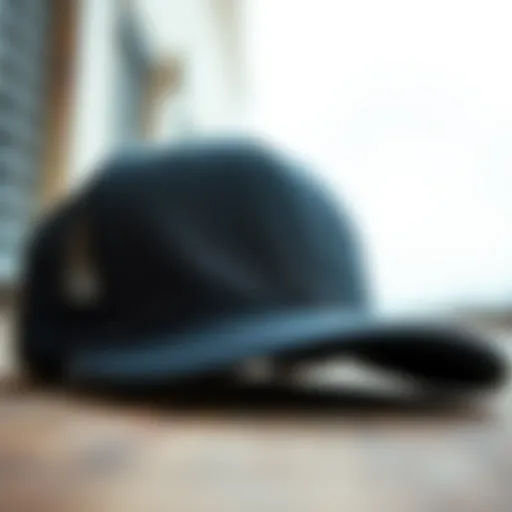 Front view of an all mesh snapback hat showcasing its unique design