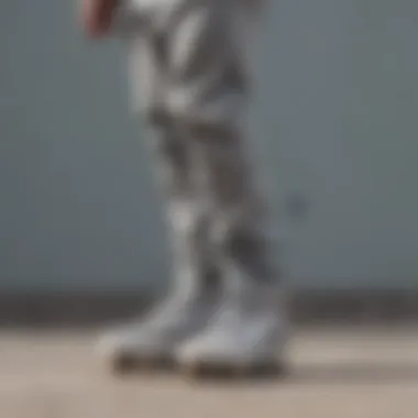 Fashionable Outfit Paired with Grey Vans Shoes Fashionable outfit paired with grey Vans shoes