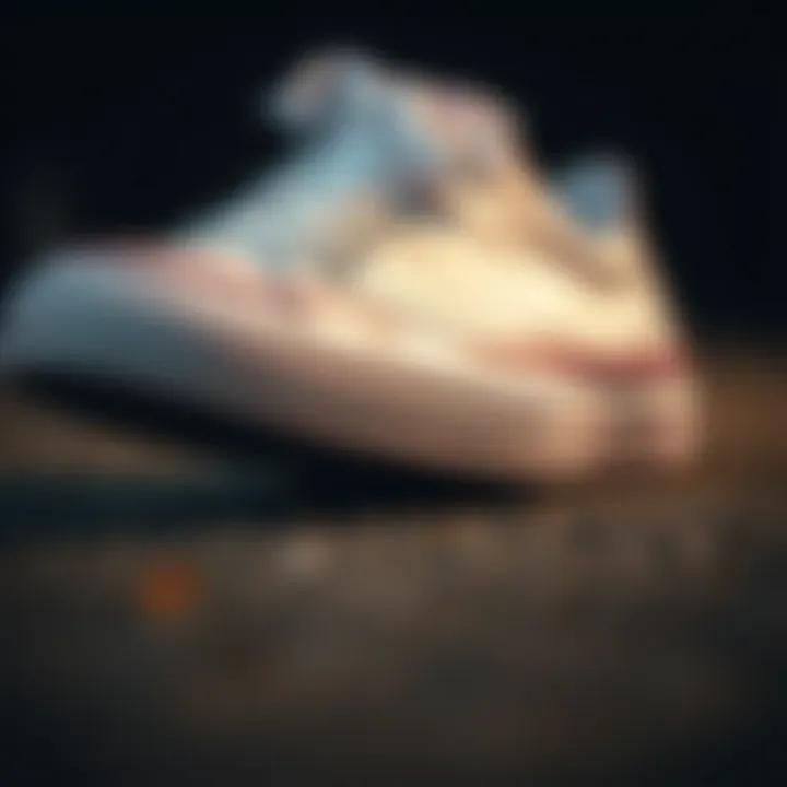 Close-up view of Converse All Star Lugged White showcasing unique design elements