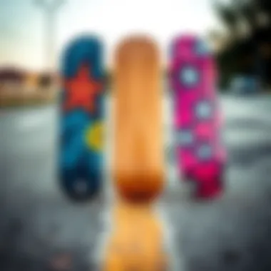 Creative Custom Designs for Longboard Decks Custom longboard design highlighting the creative possibilities in deck graphics.