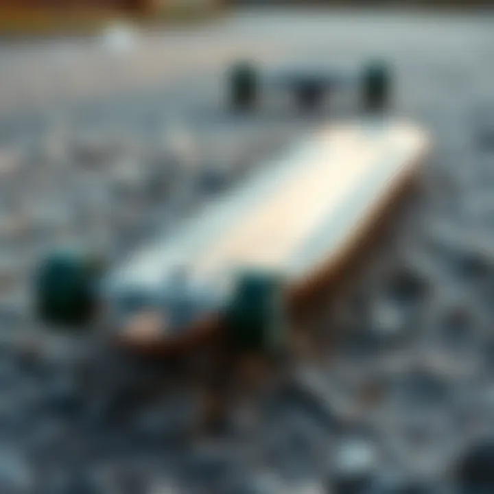 Exploring Materials for Longboard Decks A variety of materials used in longboard decks including wood and composite options.